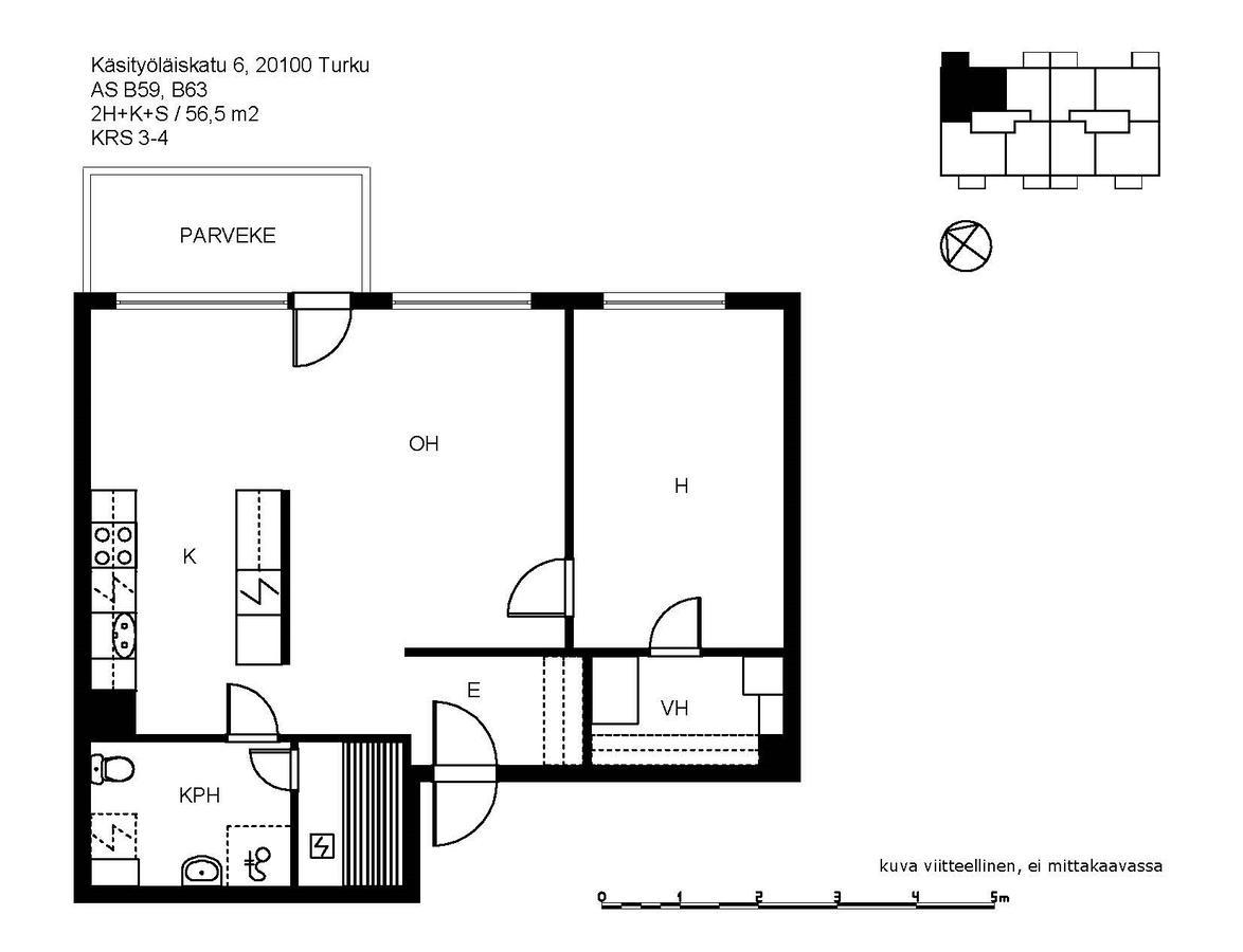 City Apartments Turku - 1 Bedroom Apartment With Private Sauna Luaran gambar